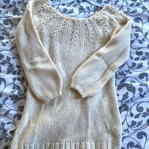 Soft Cream-Colored Vince Sweater
